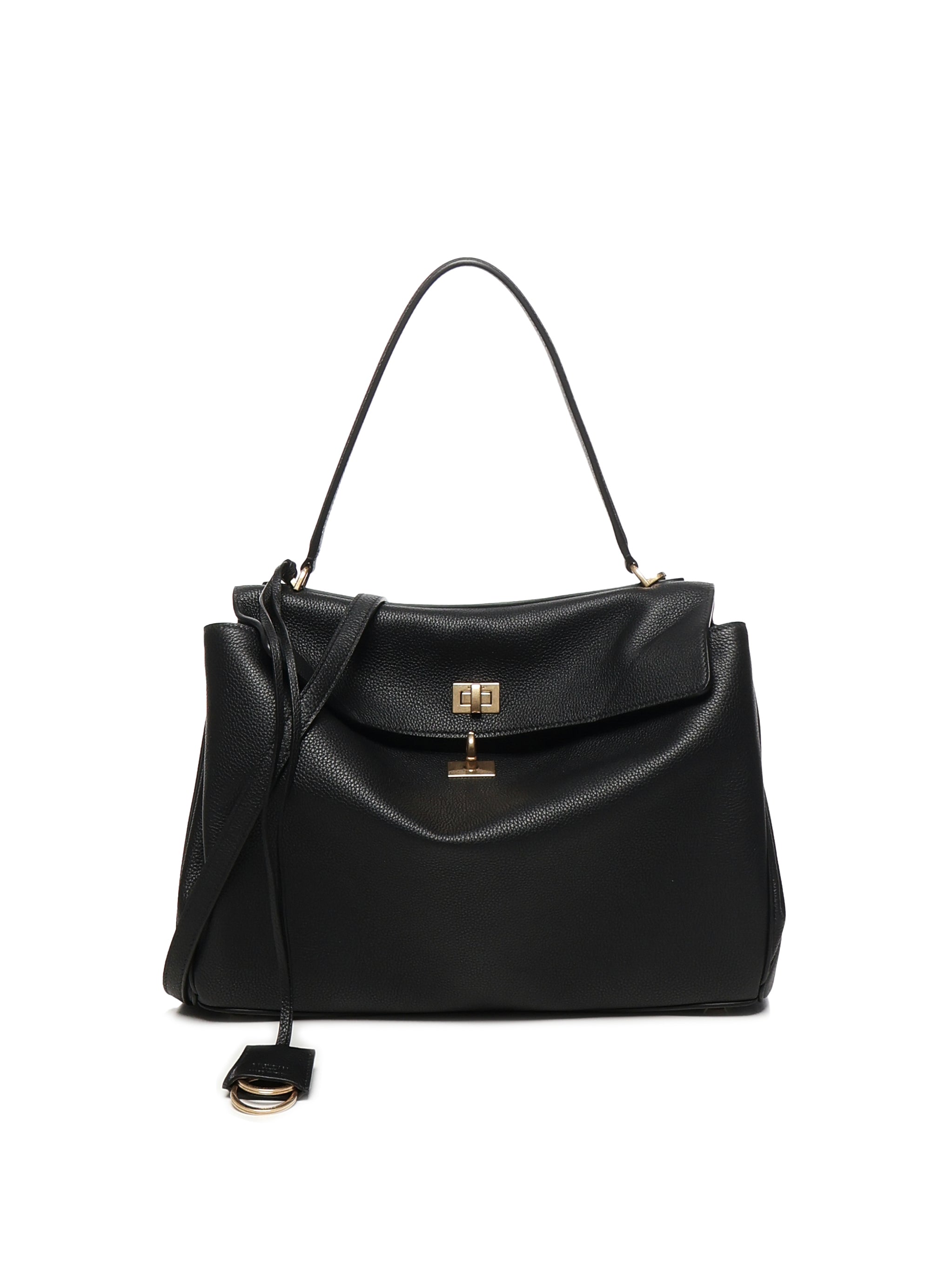 Borsa Rodeo Media in pelle di vitello martellata 789772 2ABV51000 BALENCIAGA 