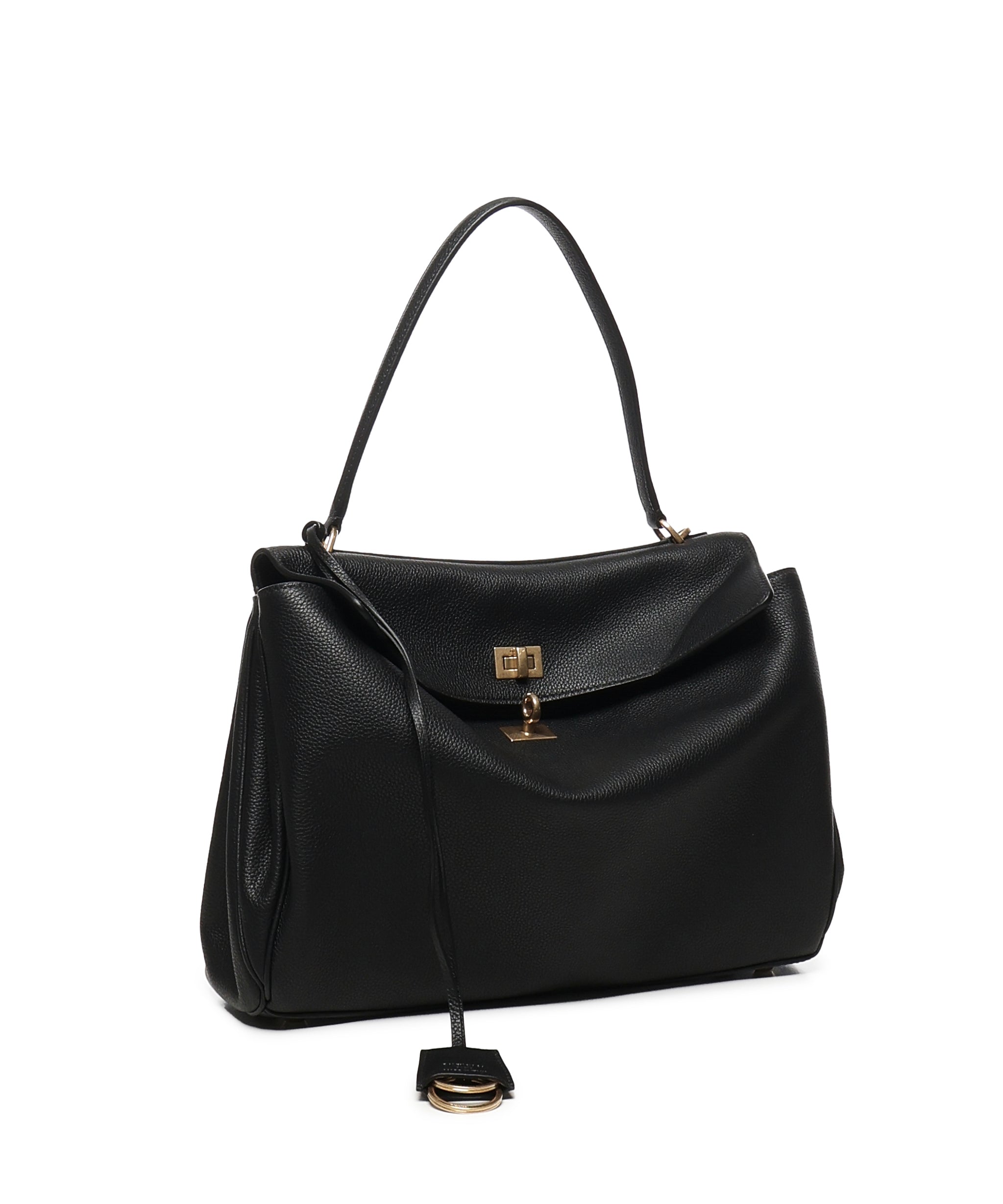 Borsa Rodeo Media in pelle di vitello martellata 789772 2ABV51000 BALENCIAGA 
