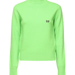 Maglione girocollo con logo 812107 T17143232 BALENCIAGA 