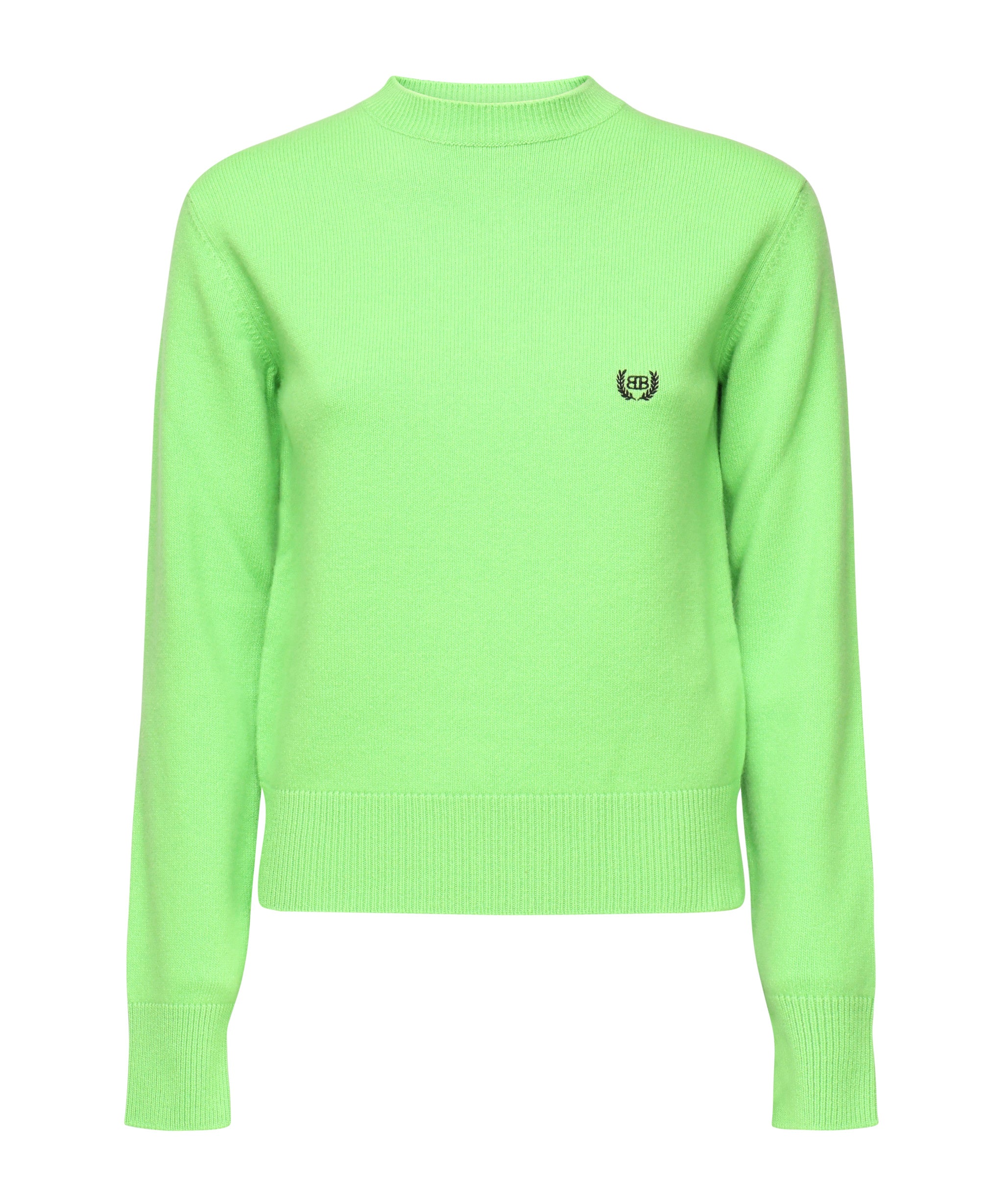Maglione girocollo con logo 812107 T17143232 BALENCIAGA 