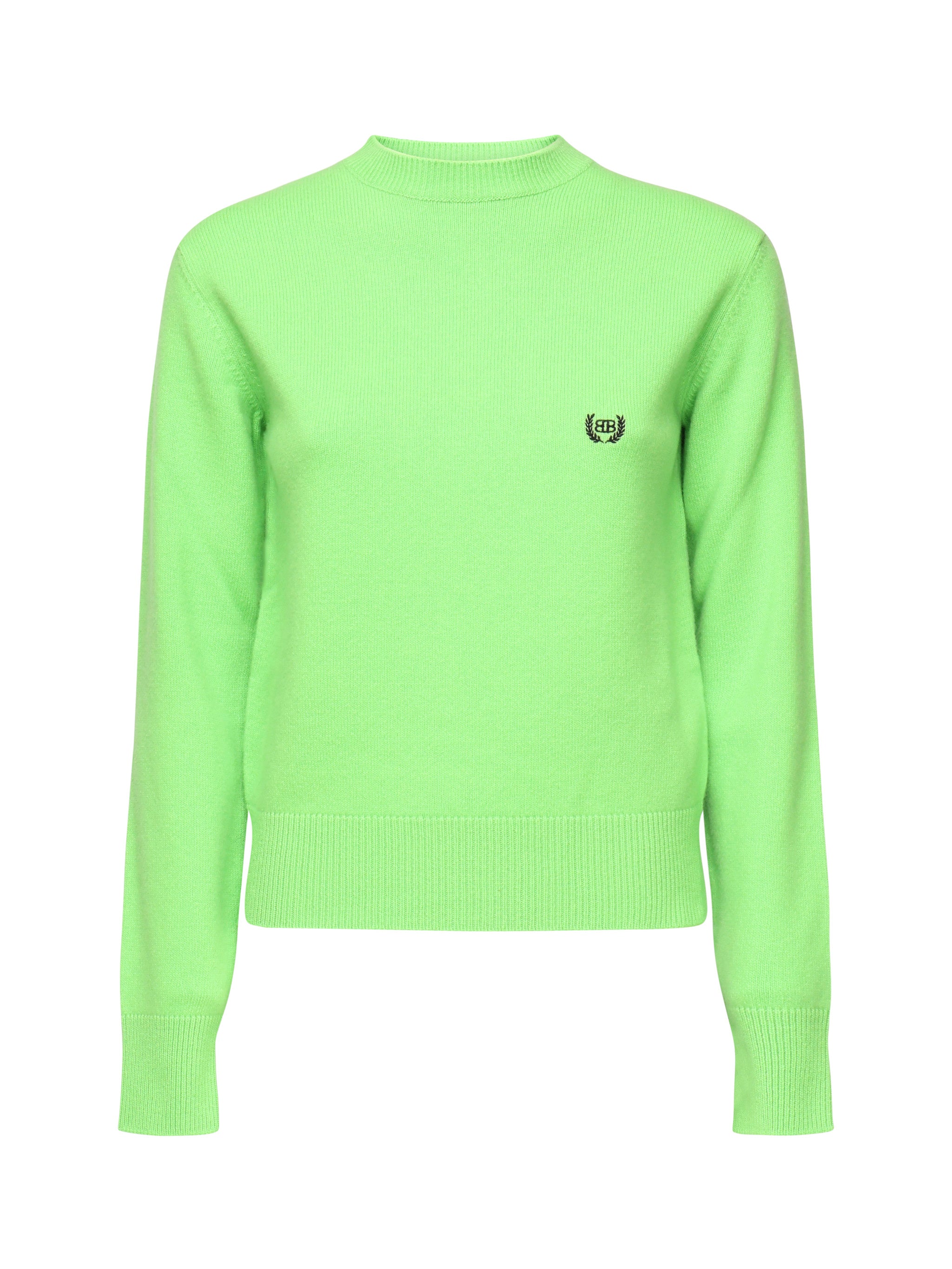 Maglione girocollo con logo 812107 T17143232 BALENCIAGA 