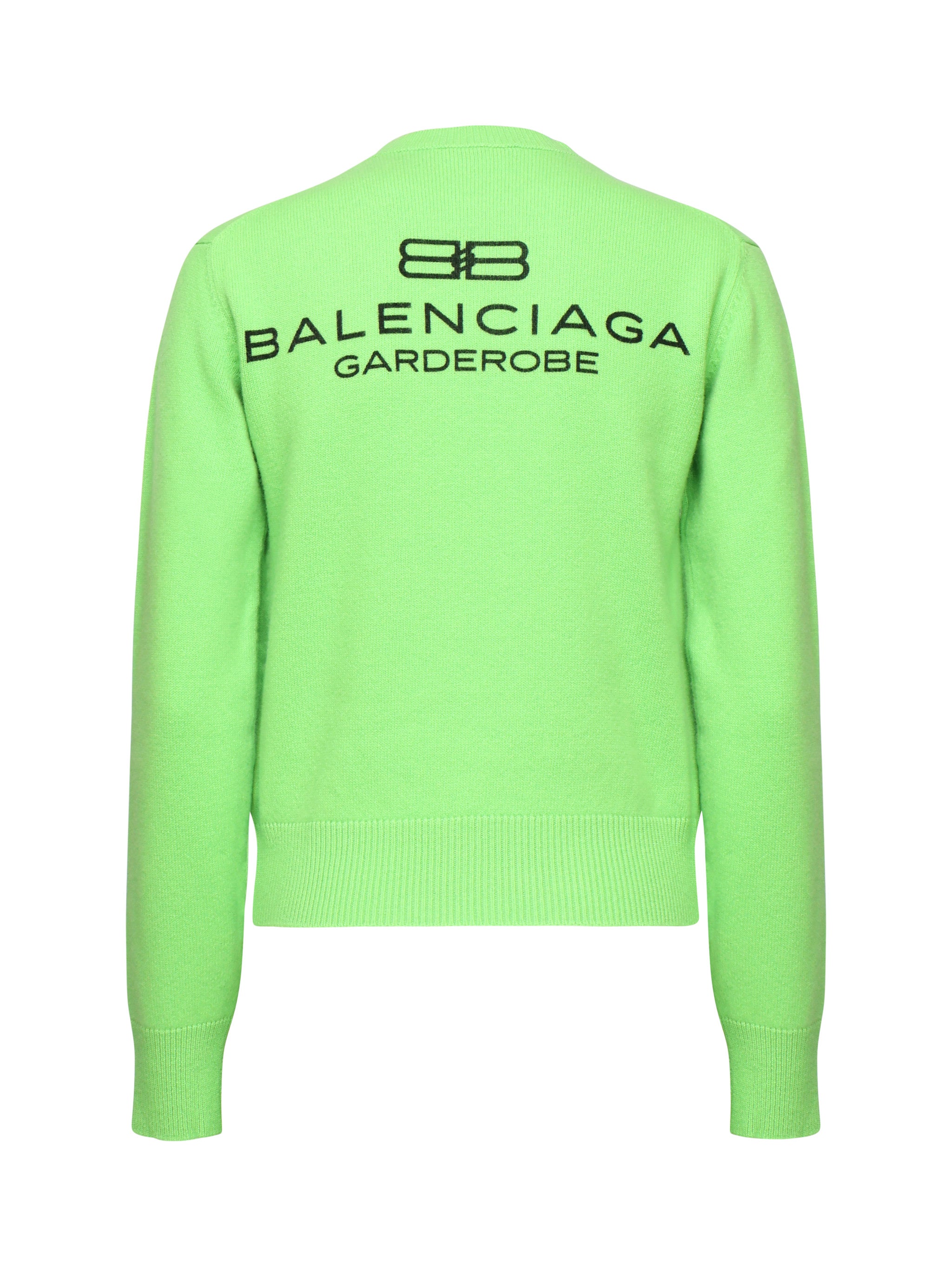 Maglione girocollo con logo 812107 T17143232 BALENCIAGA 