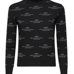 Maglione con logo all-over 812576 T17241269 BALENCIAGA 