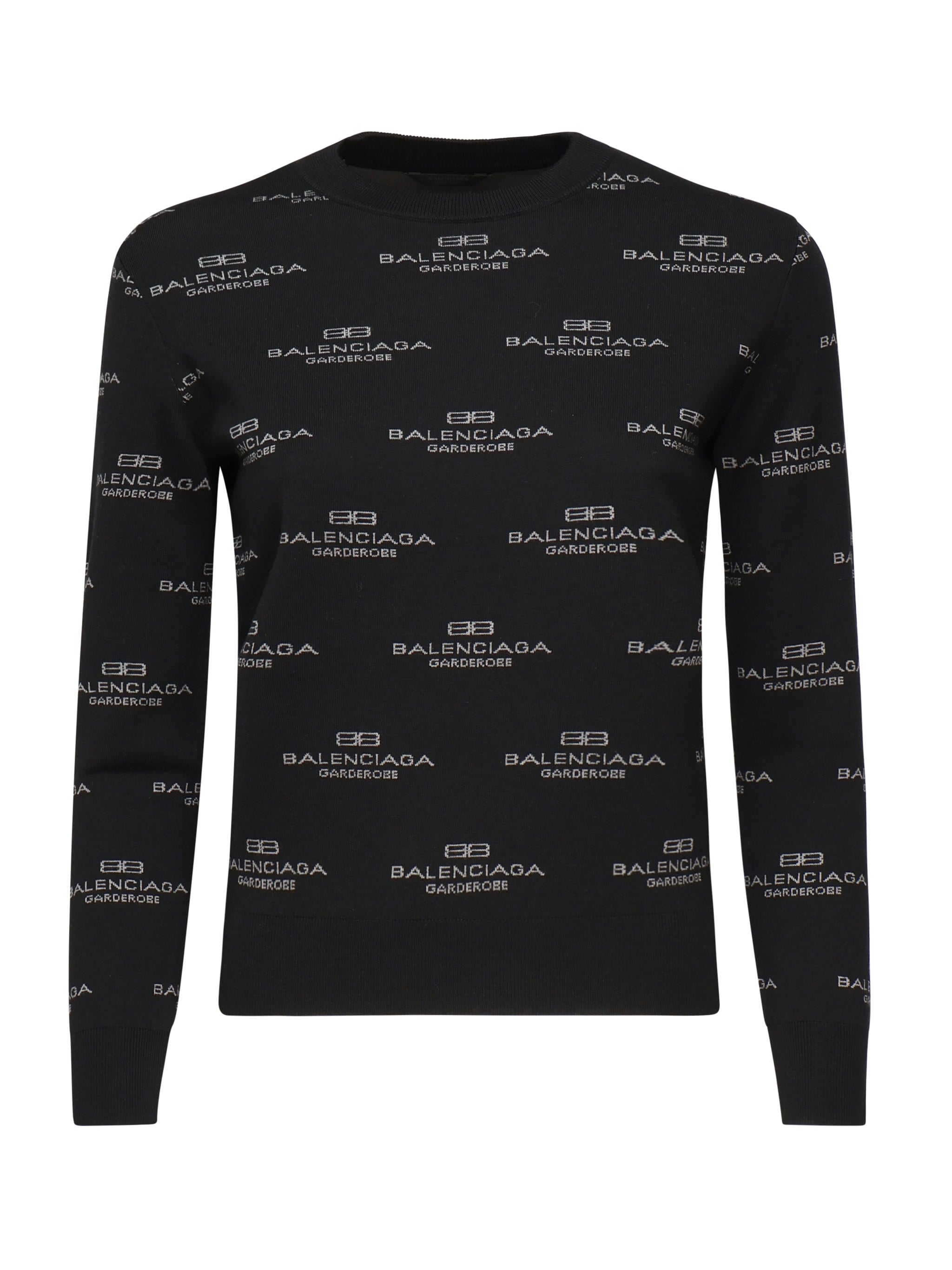 Maglione con logo all-over 812576 T17241269 BALENCIAGA 