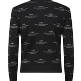 Maglione con logo all-over 812576 T17241269 BALENCIAGA 