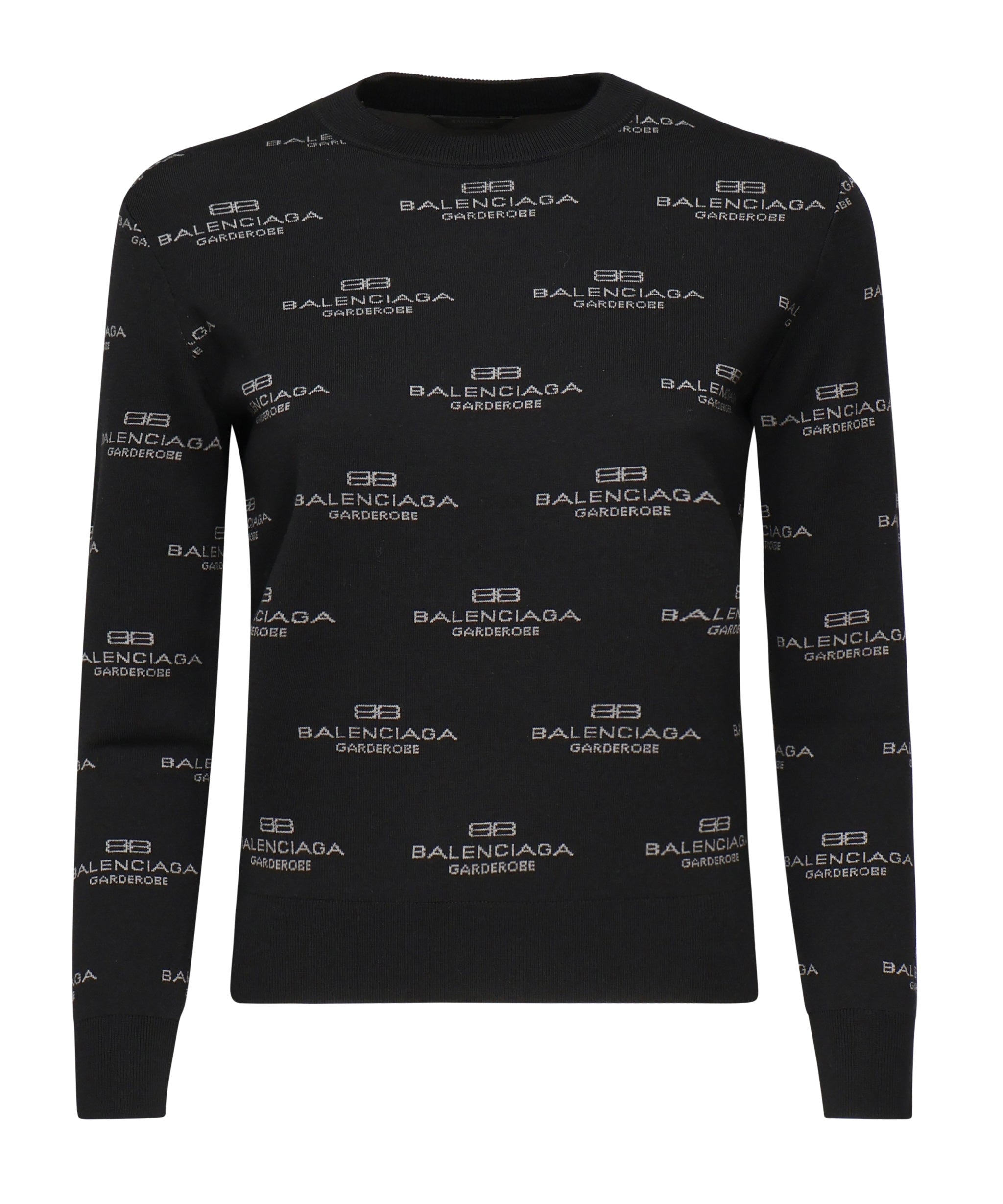 Maglione con logo all-over 812576 T17241269 BALENCIAGA 