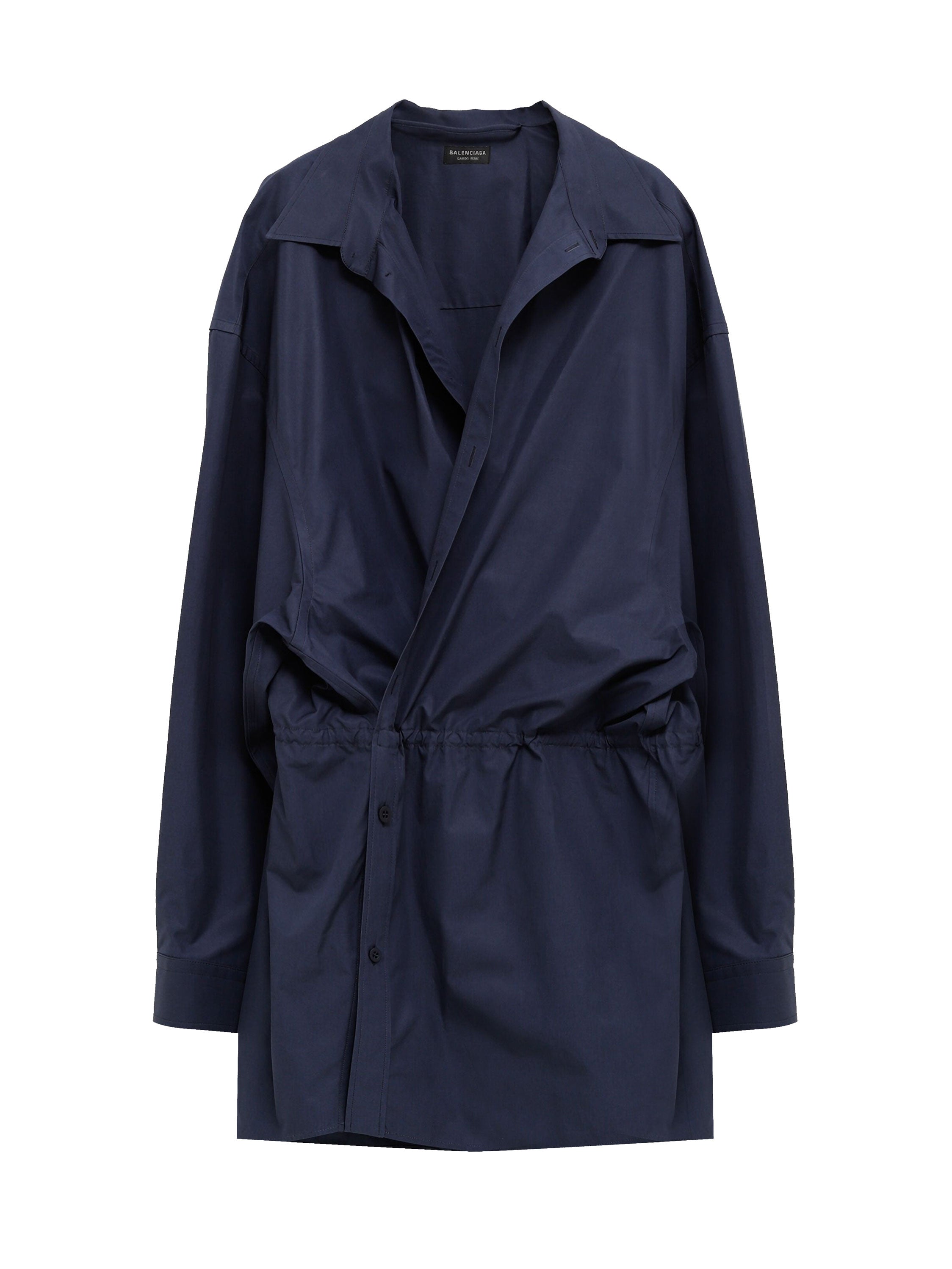 Abito stile camicia mini 814136 TRM174530 BALENCIAGA 