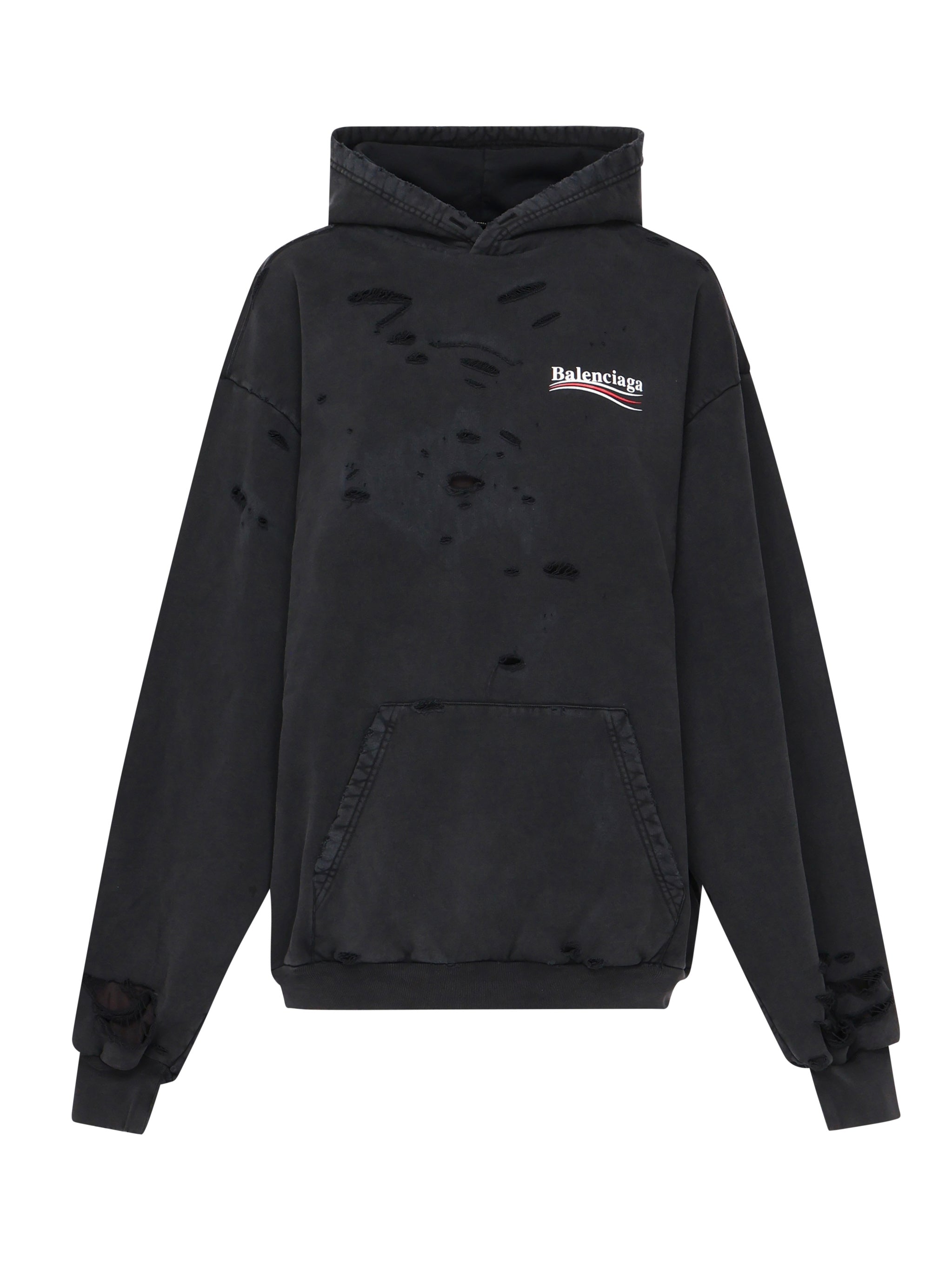 Felpa oversize in cotone 818557 TRVP99756 BALENCIAGA 