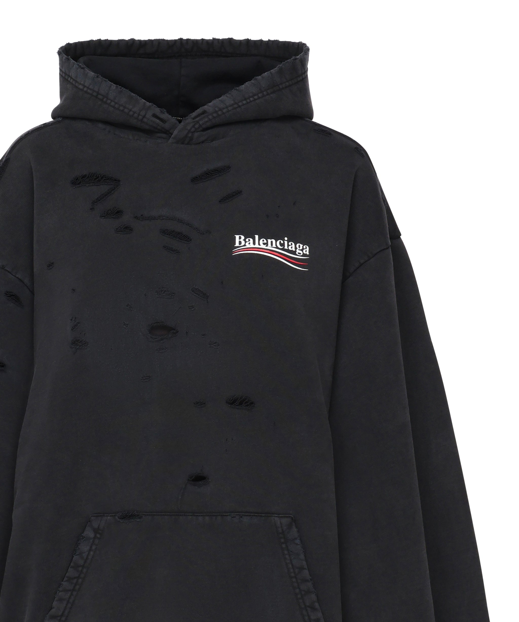 Felpa oversize in cotone 818557 TRVP99756 BALENCIAGA 