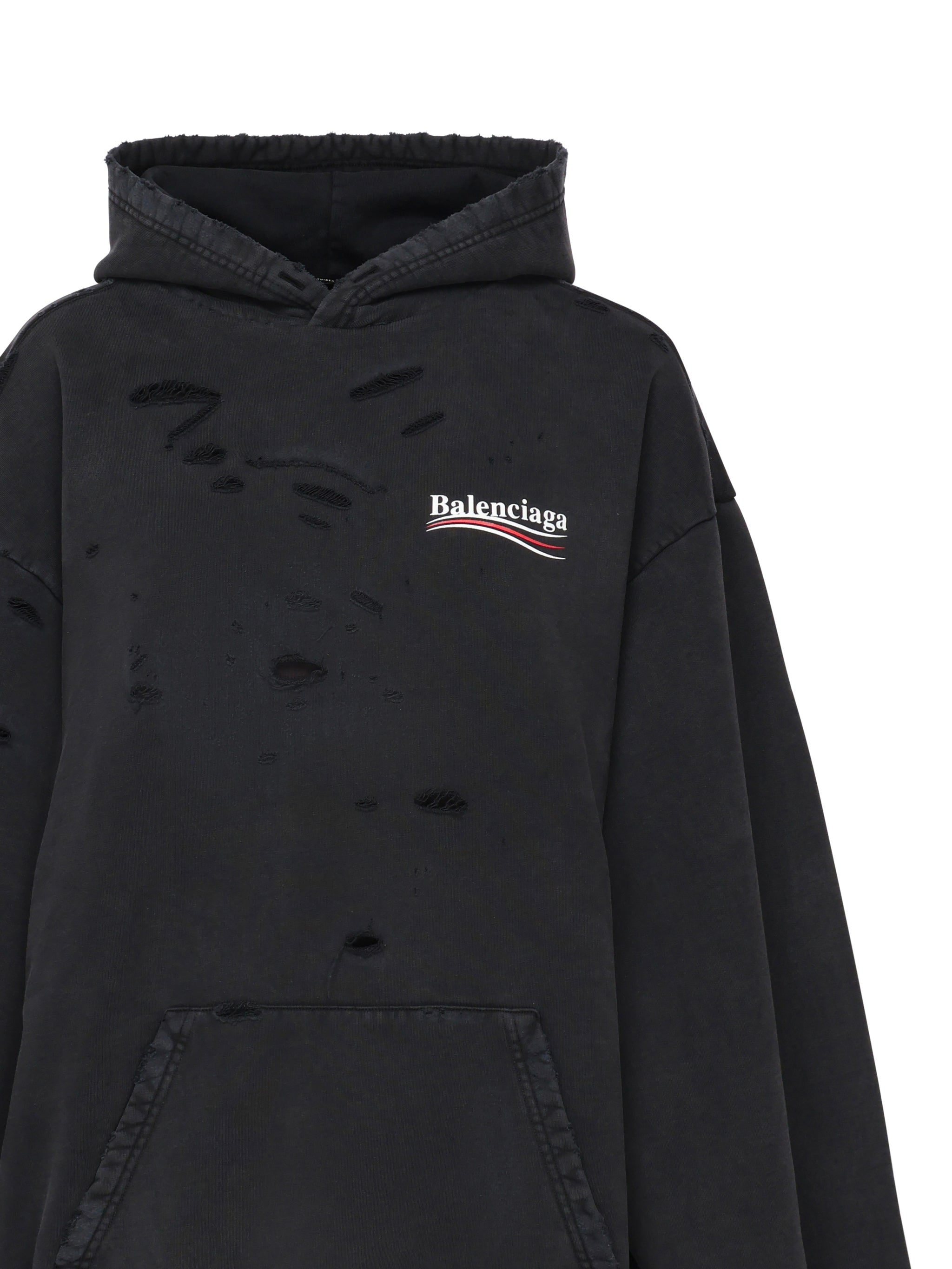 Felpa oversize in cotone 818557 TRVP99756 BALENCIAGA 