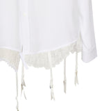 Camicia Lingerie in popeline di lyocell 831656 TRO379000 BALENCIAGA 