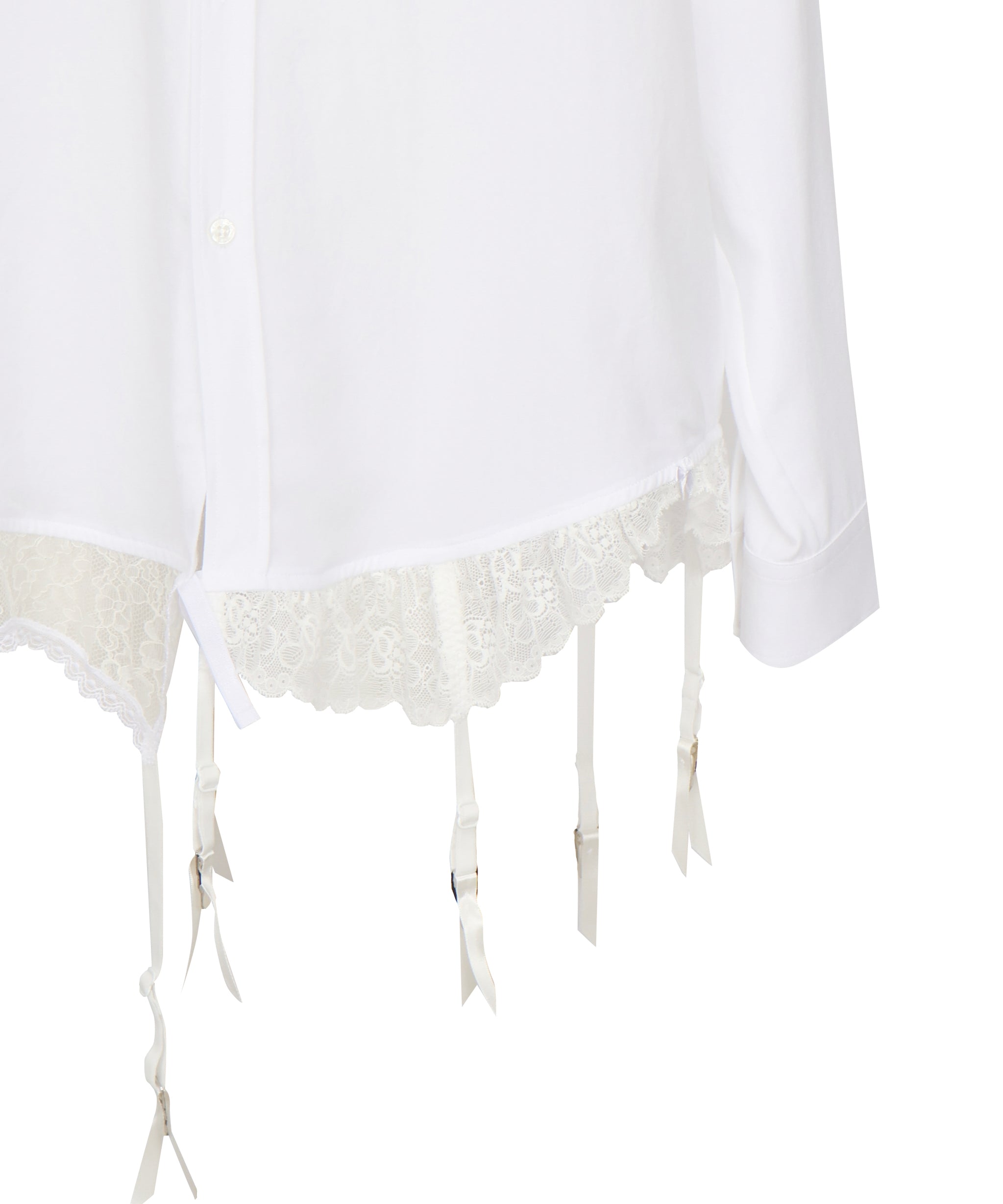 Camicia Lingerie in popeline di lyocell 831656 TRO379000 BALENCIAGA 
