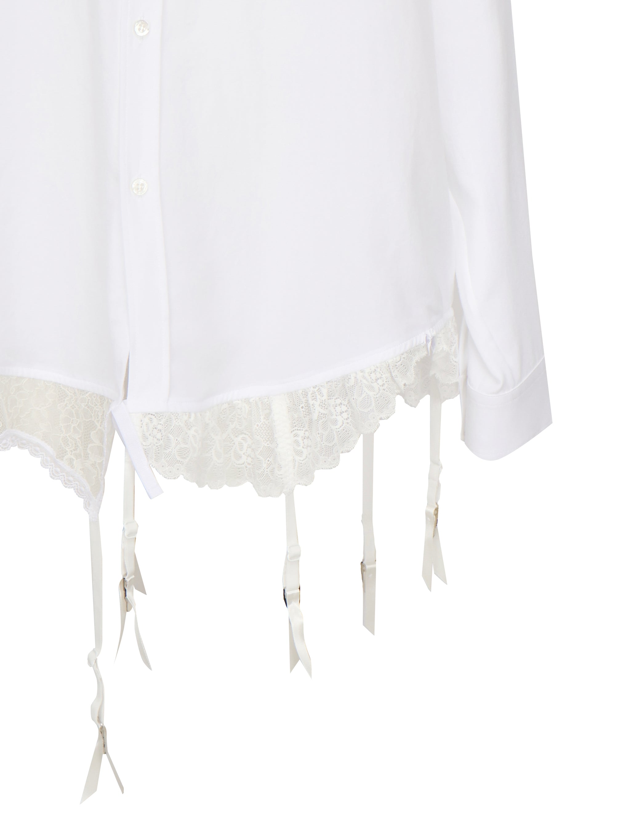 Camicia Lingerie in popeline di lyocell 831656 TRO379000 BALENCIAGA 