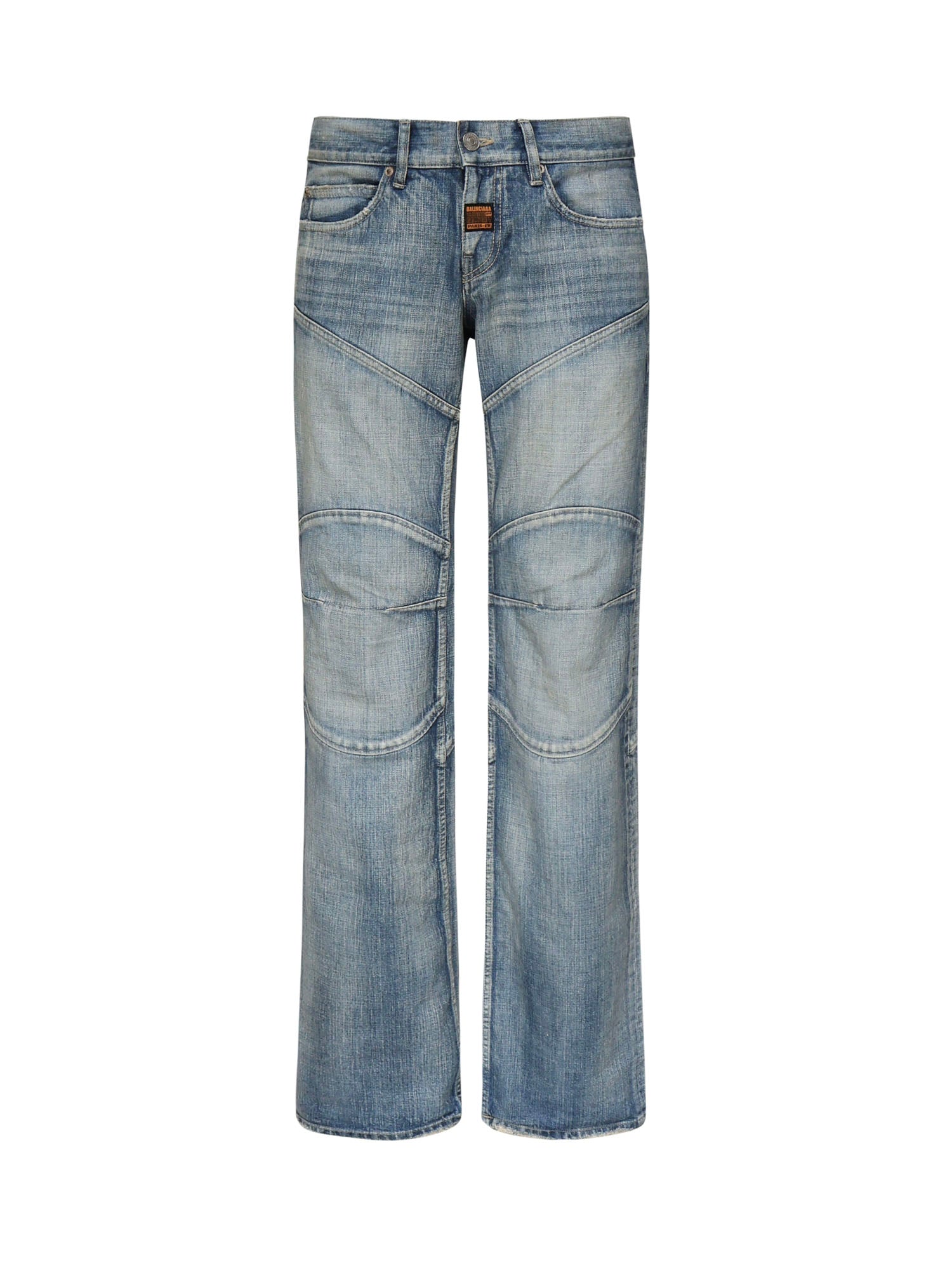 Jeans a vita bassa in denim 833433 TSW694200 BALENCIAGA 