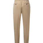 Pantaloni in gabardine di misto lana<BR/> RICCARDO CC REGULAR MTBEIGE BE ABLE 