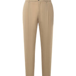 Pantaloni in gabardine di misto lana<BR/> RICCARDO CC REGULAR MTBEIGE BE ABLE 