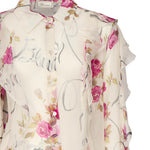 Camicia con volant 2C351A F7141 BLUMARINE 
