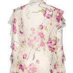 Camicia con volant 2C351A F7141 BLUMARINE 