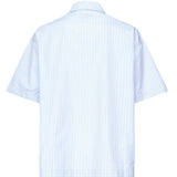 Camicia check in cotone SH002002 BLU BONSAI 