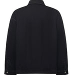 Overshirt con tasca sul petto SH003002 BLK BONSAI 