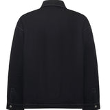 Overshirt con tasca sul petto SH003002 BLK BONSAI 