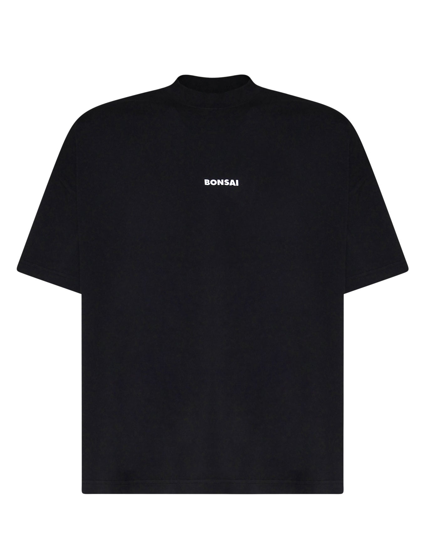 T-shirt con logo TS001001 BLK BONSAI 