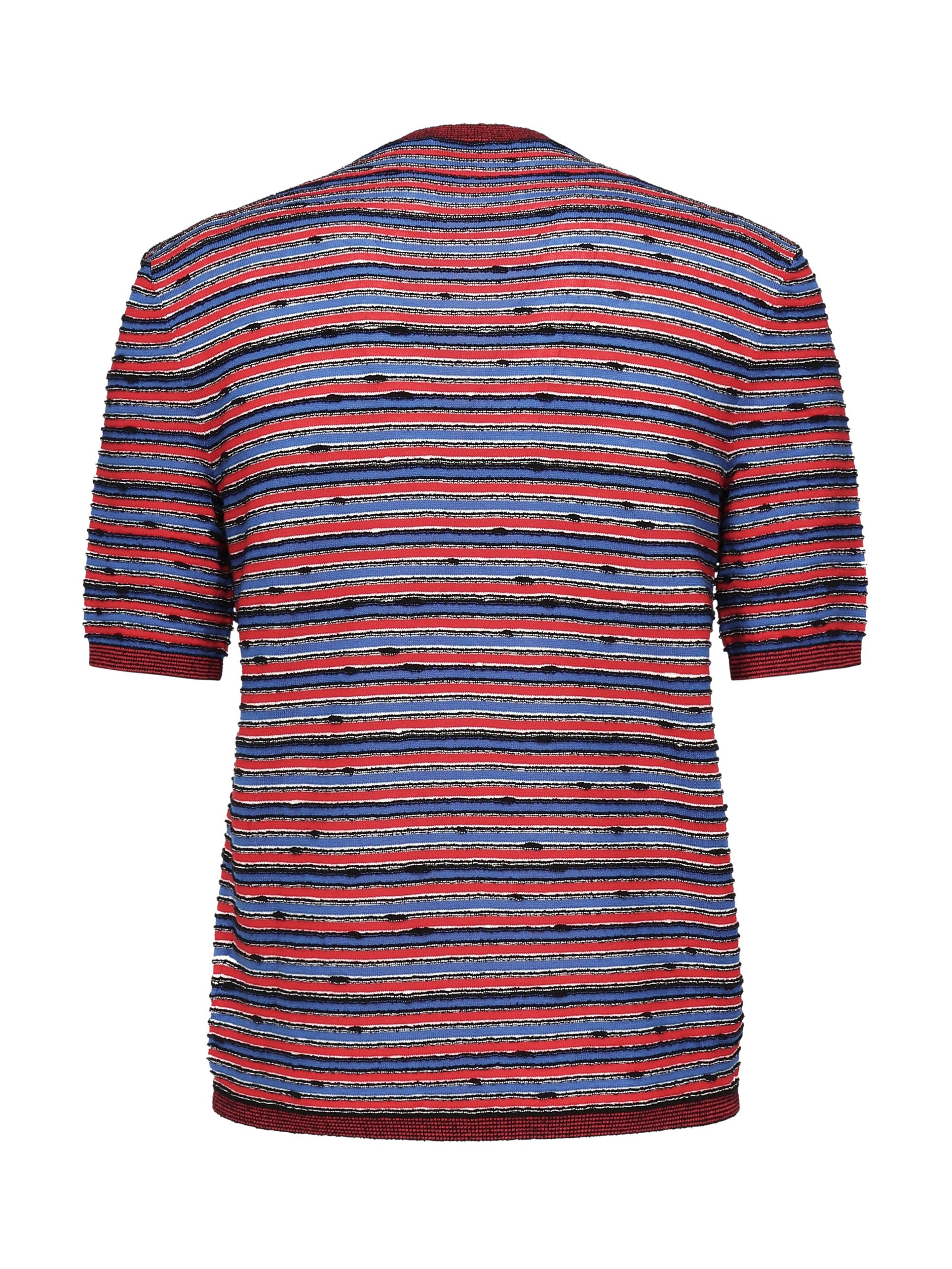T-Shirt a righe in cotone 811528 V4WU04510 BOTTEGA VENETA 