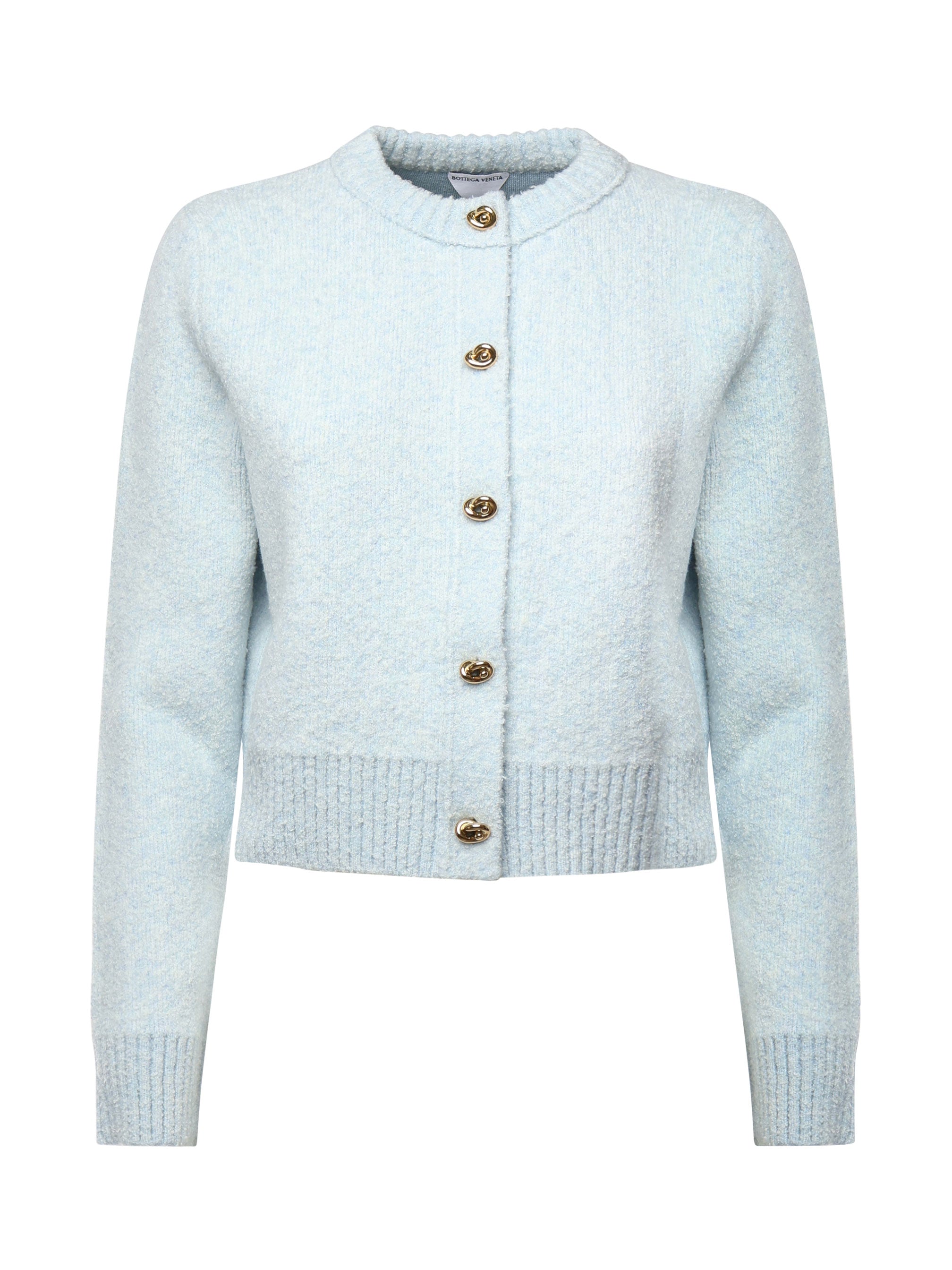 Cardigan in lana bouclé 812469 V4WQ04033 BOTTEGA VENETA 