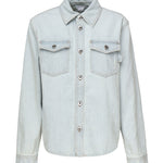 Camicia in denim Extra Bleach 813498 V4ZR04132 BOTTEGA VENETA 