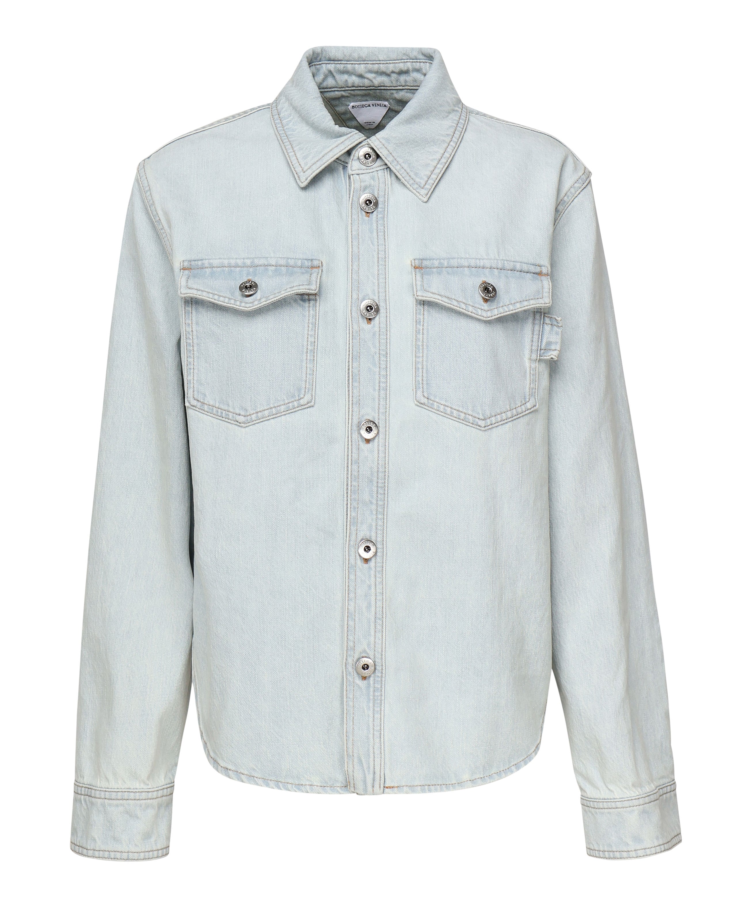 Camicia in denim Extra Bleach 813498 V4ZR04132 BOTTEGA VENETA 