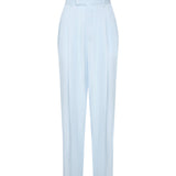 Pantaloni in twill di seta e viscosa 820107 V5D904350 BOTTEGA VENETA 