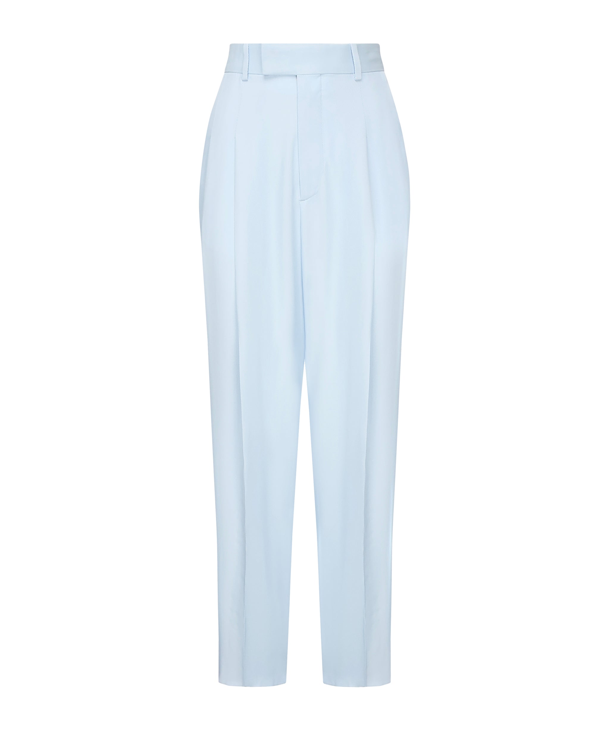 Pantaloni in twill di seta e viscosa 820107 V5D904350 BOTTEGA VENETA 