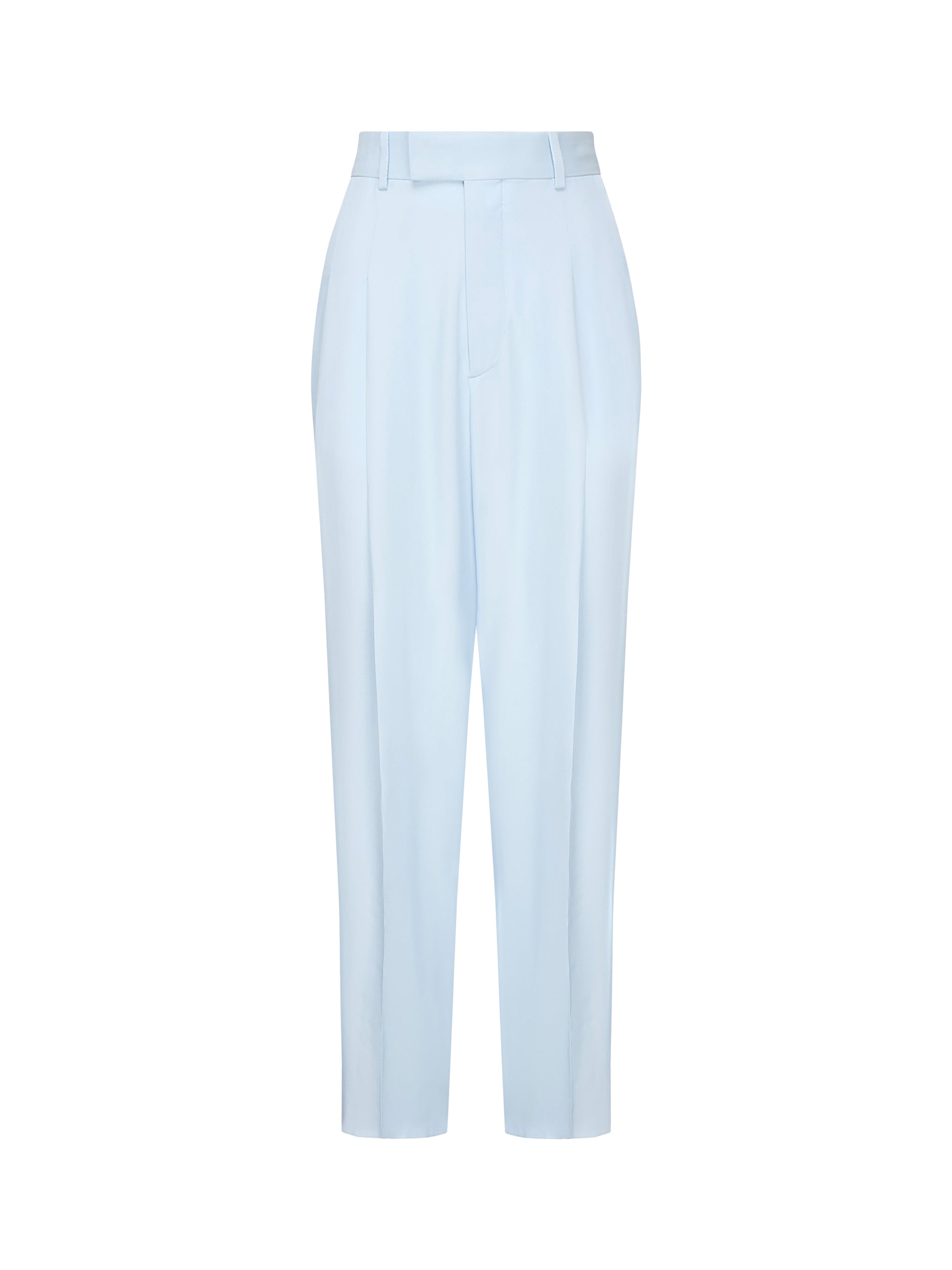 Pantaloni in twill di seta e viscosa 820107 V5D904350 BOTTEGA VENETA 