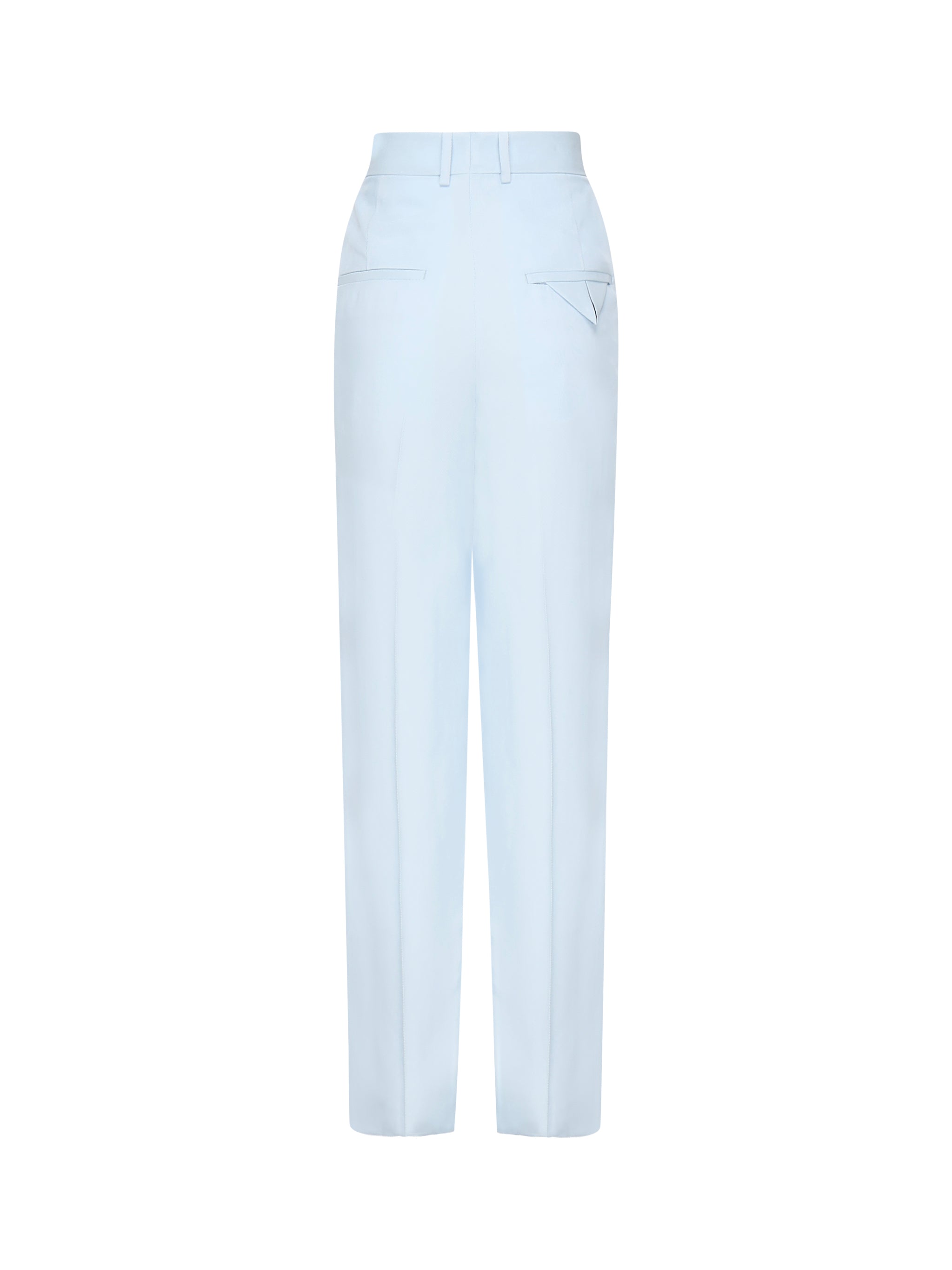 Pantaloni in twill di seta e viscosa 820107 V5D904350 BOTTEGA VENETA 