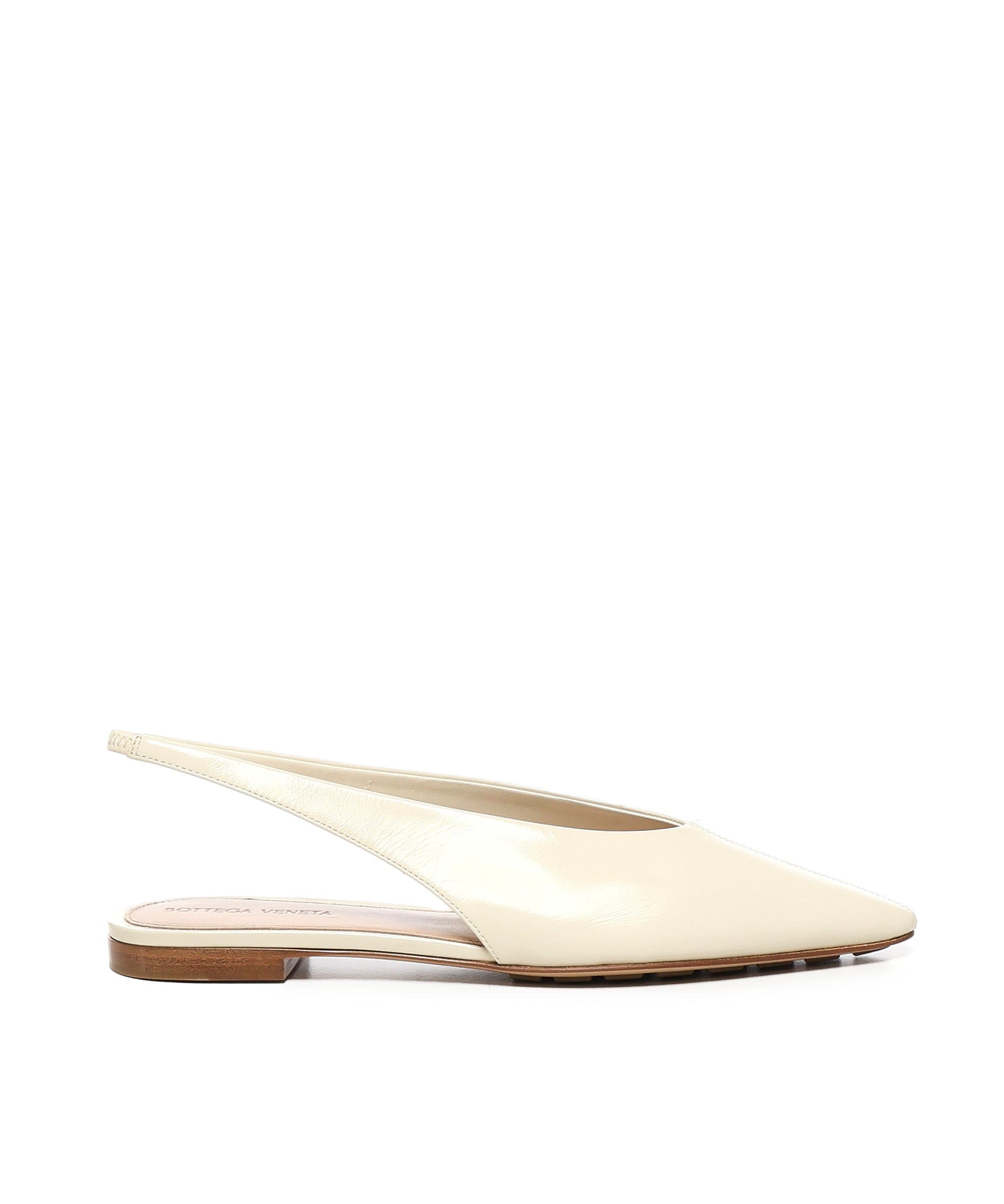 Ballerine slingback Sofia in pelle di vitello lucida 827702 V3H909031 BOTTEGA VENETA 