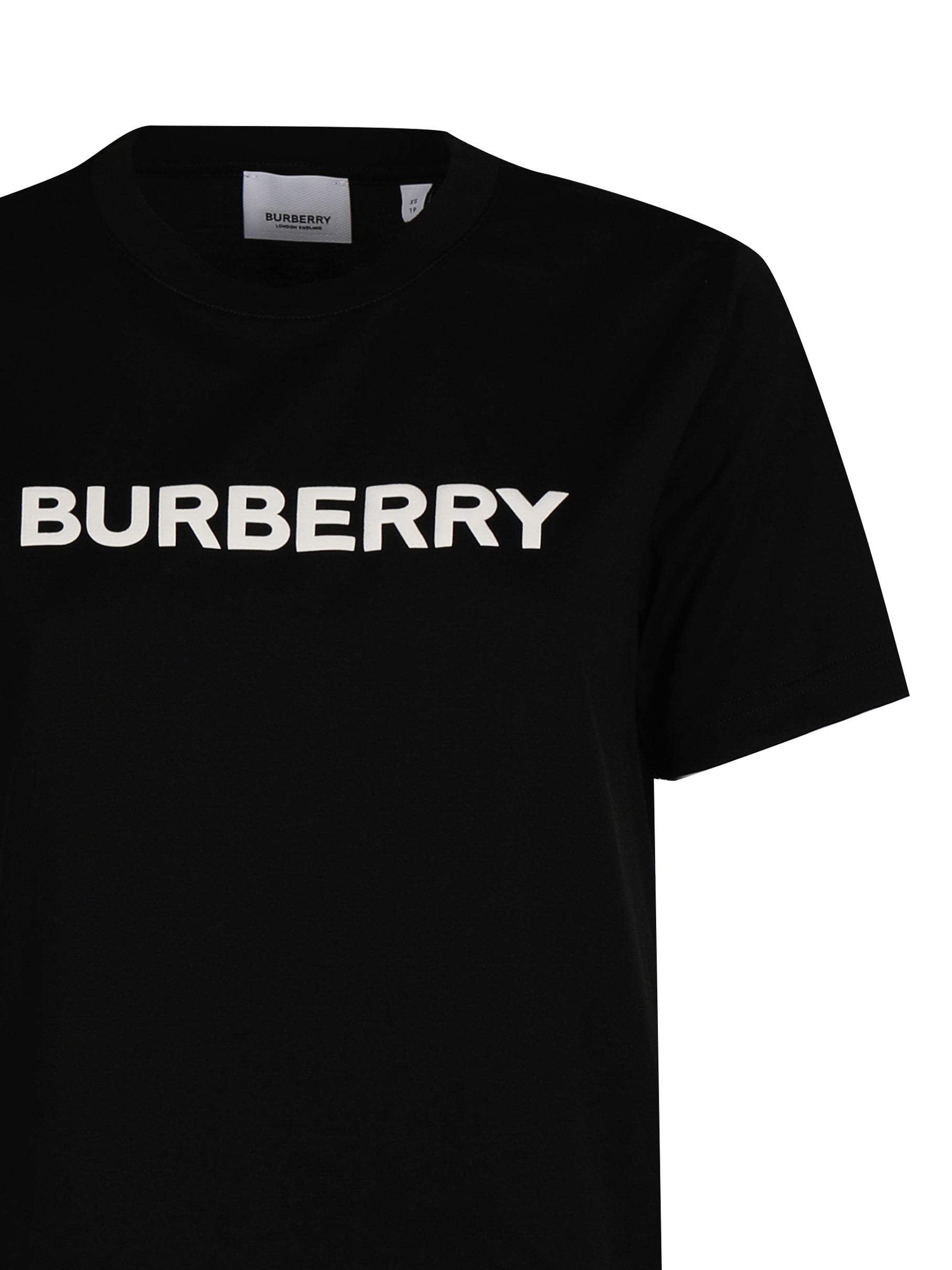 T-shirt in cotone con logo<BR/> 8080324 A1189 BURBERRY 