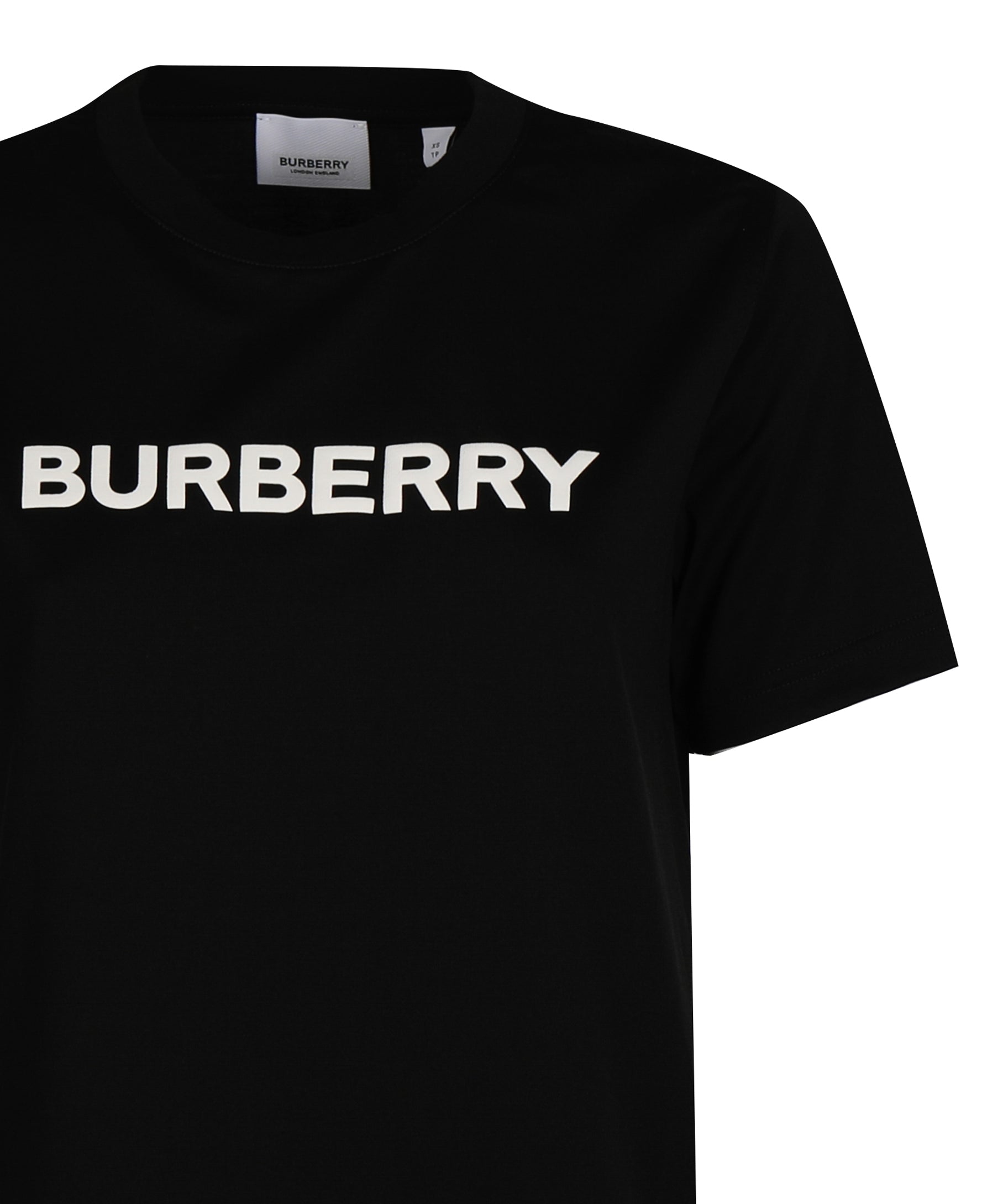 T-shirt in cotone con logo<BR/> 8080324 A1189 BURBERRY 