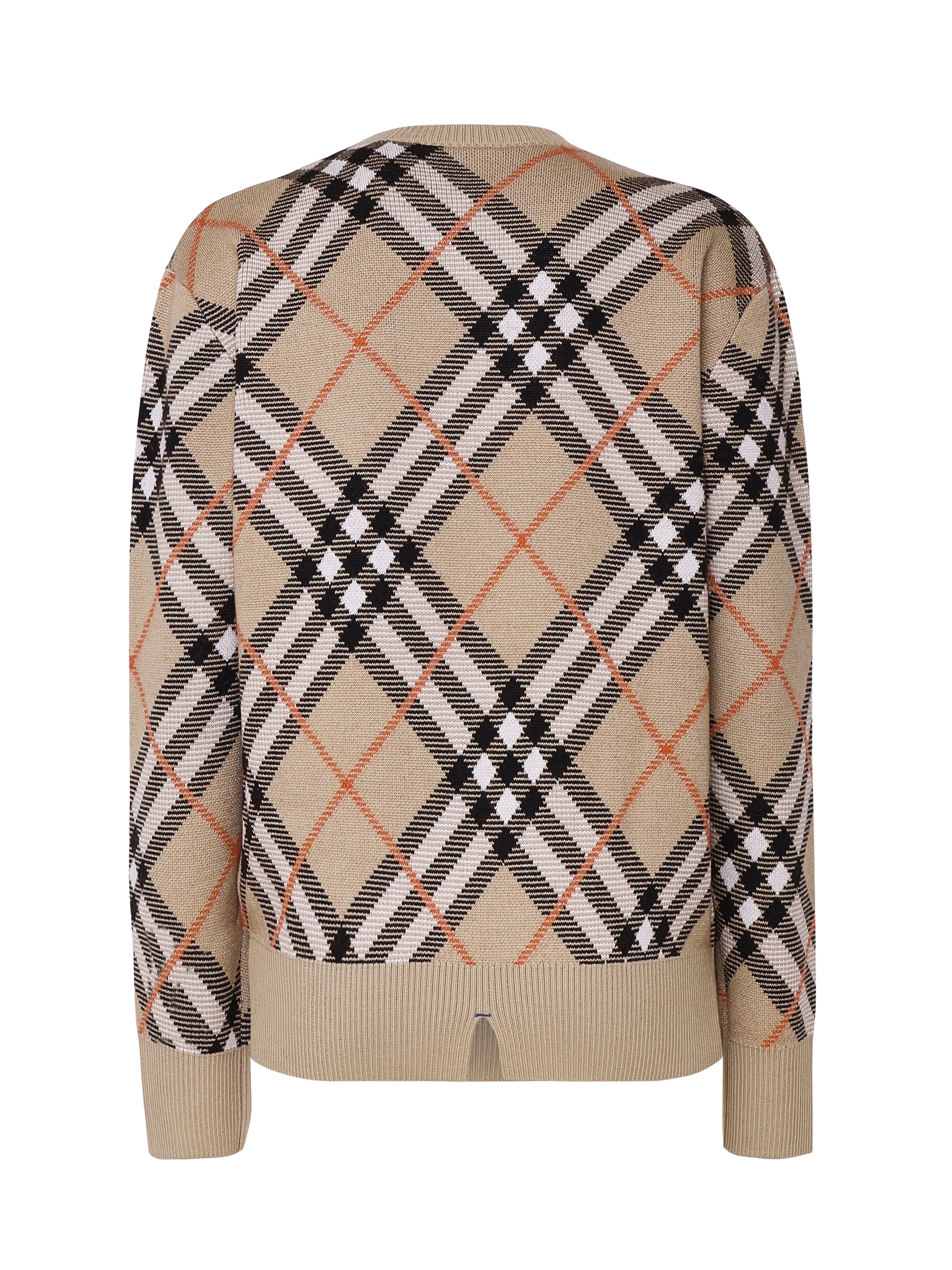 Maglioncino in cashmere Vintage check 8093486 B9368 BURBERRY 