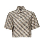Camicia cropped Check 8101121 C1849 BURBERRY 