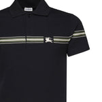 Polo in cotone a righe 8105139 C1765 BURBERRY 