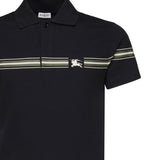 Polo in cotone a righe 8105139 C1765 BURBERRY 
