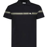 Polo in cotone a righe 8105139 C1765 BURBERRY 