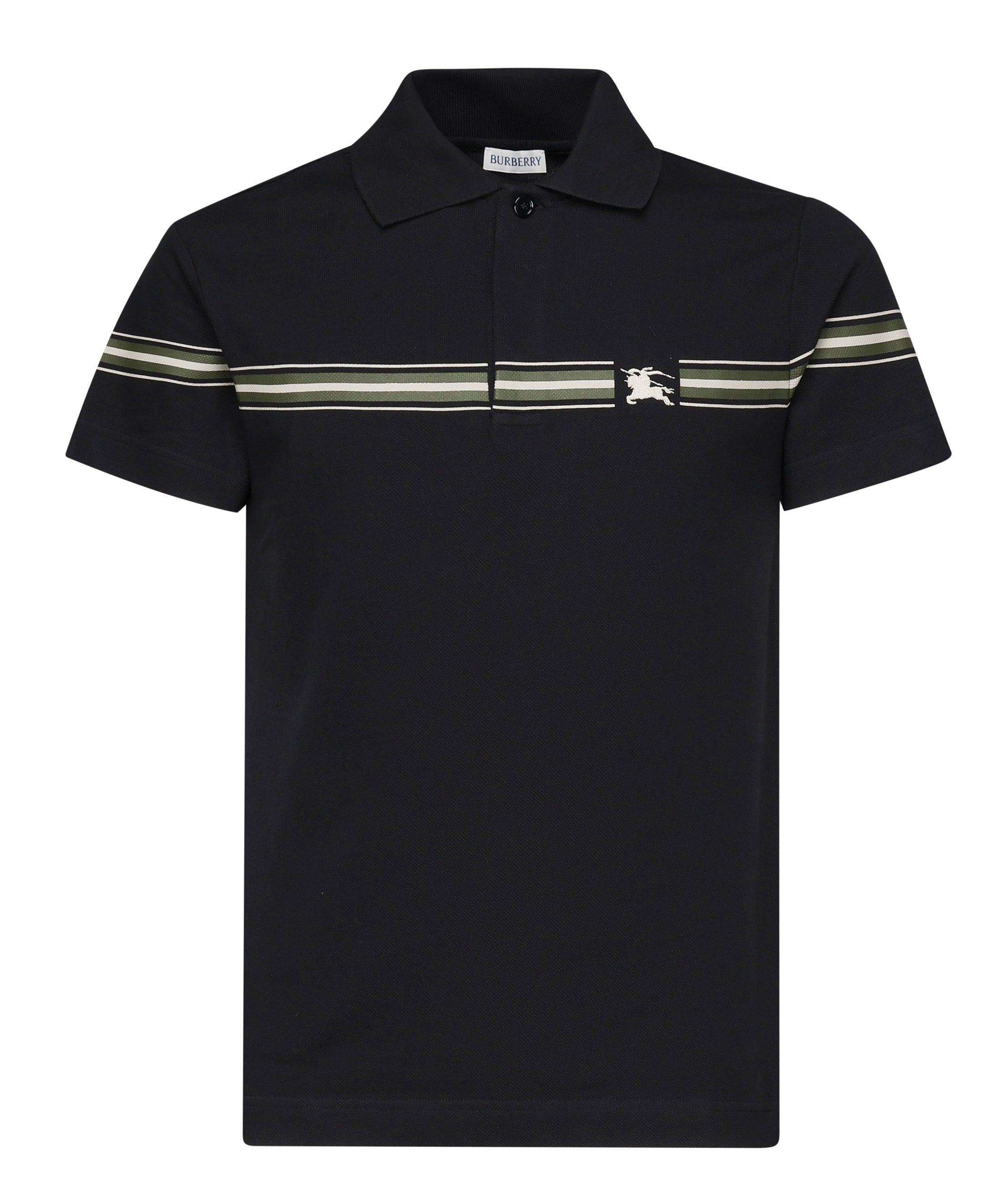 Polo in cotone a righe 8105139 C1765 BURBERRY 