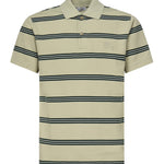 Polo in cotone a righe<BR/> 8106380 C2546 BURBERRY 