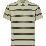Polo in cotone a righe<BR/> 8106380 C2546 BURBERRY 