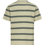 Polo in cotone a righe<BR/> 8106380 C2546 BURBERRY 