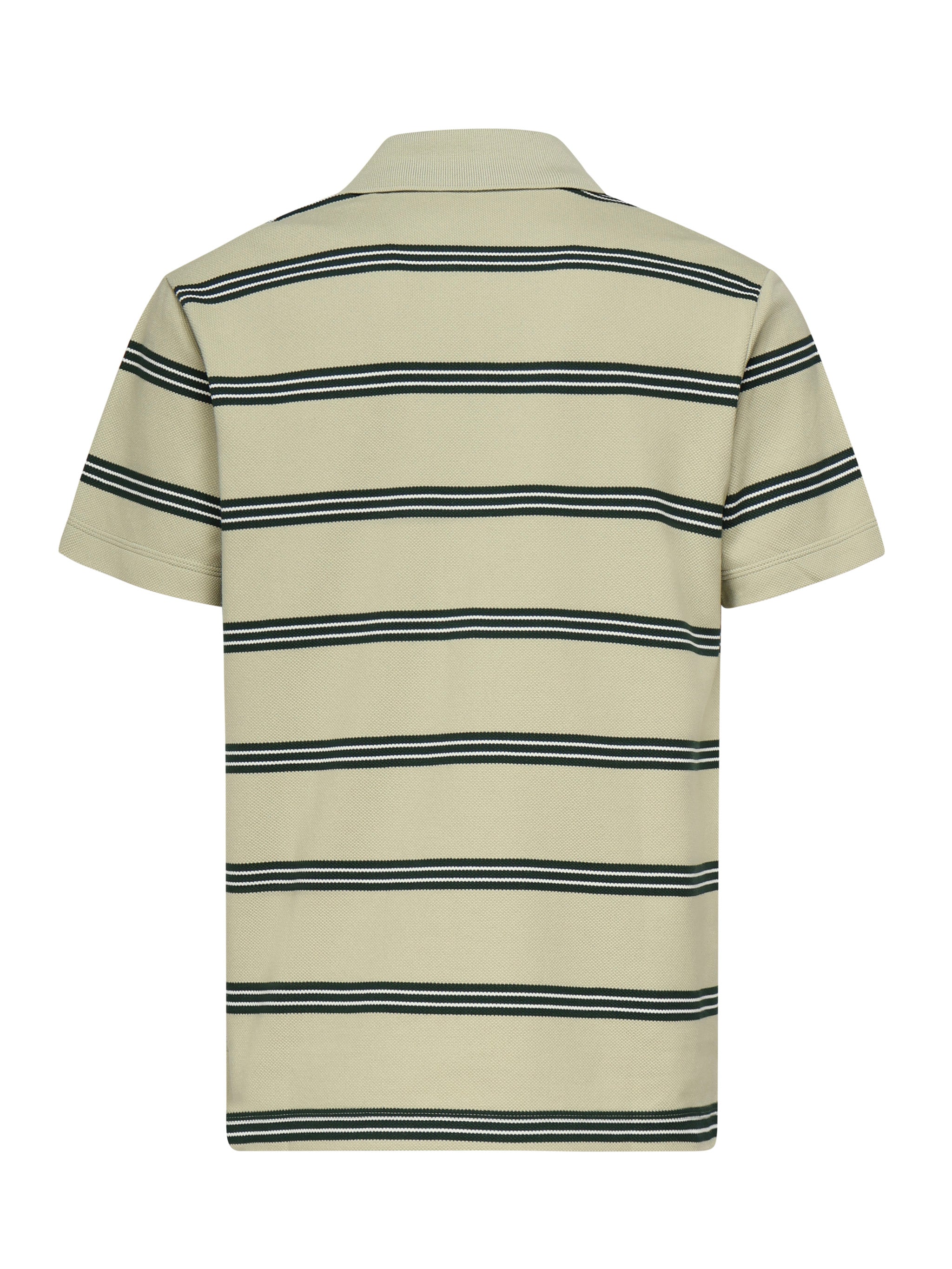Polo in cotone a righe<BR/> 8106380 C2546 BURBERRY 