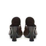 Clog Potter in pelle 8107177 C1173 BURBERRY 