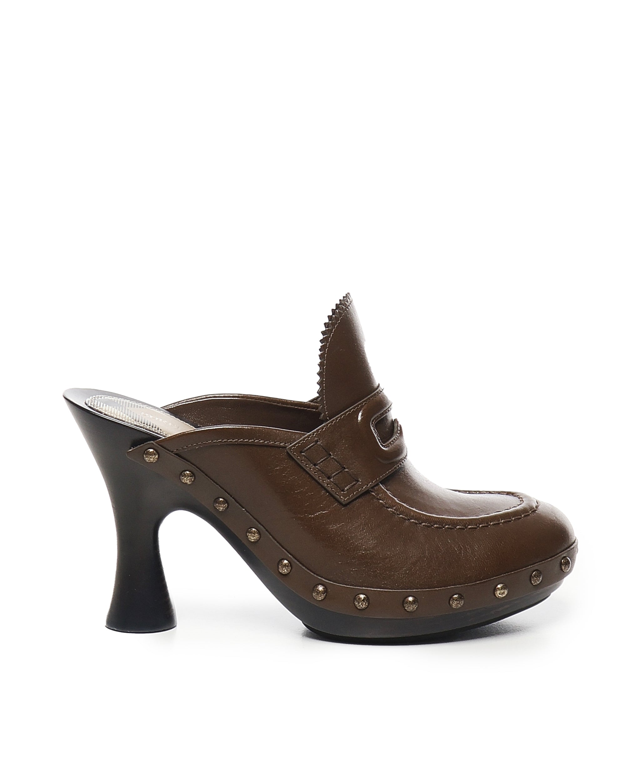 Clog Potter in pelle 8107177 C1173 BURBERRY 