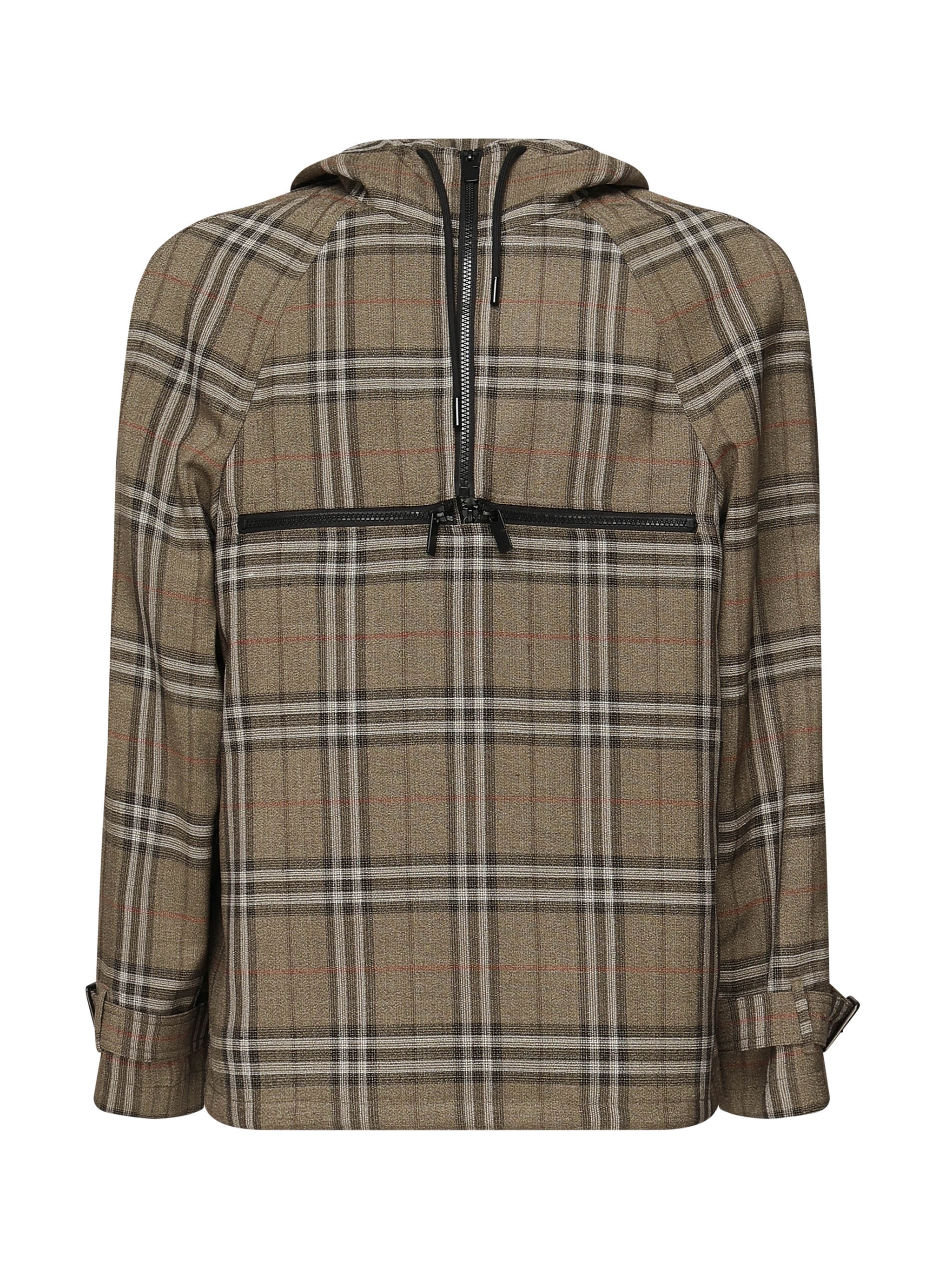 Giacca in misto seta Check 8108324 C1846 BURBERRY 